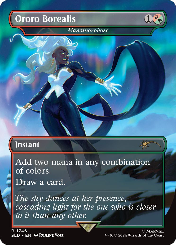 (英)Ororo Borealis[魔力変 / Manamorphose]【SLD】 Secret Lair x Marvel's Storm No.1746