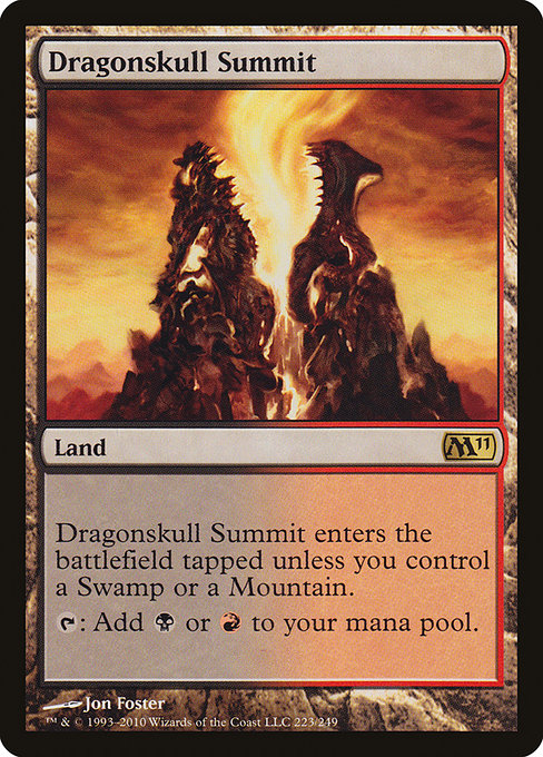 (英)竜髑髏の山頂 / Dragonskull Summit【M11】 No.223