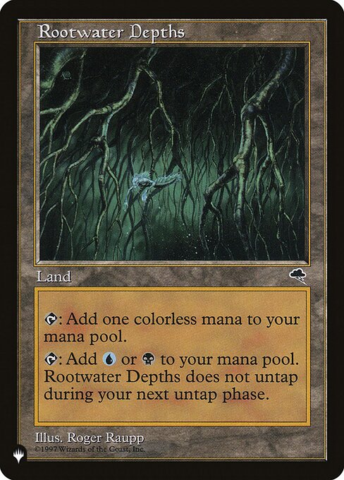 (英)ルートウォーターの深淵 / Rootwater Depths【LST】 No.1344