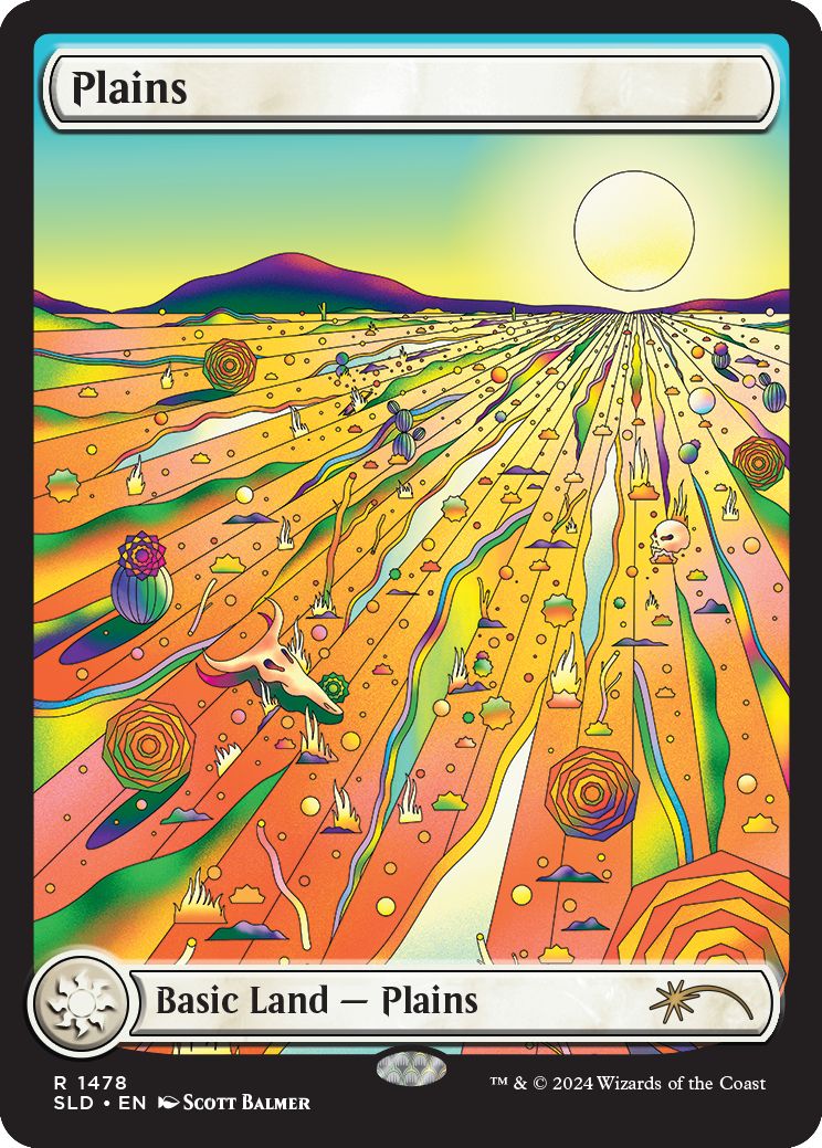 (英)【Foil】平地 / Plains【SLD】The Strange Sands: Plains No.1478
