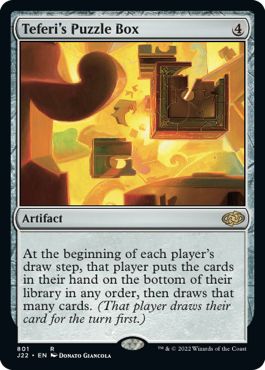 (英)テフェリーの細工箱 / Teferi's Puzzle Box【J22】 No.801