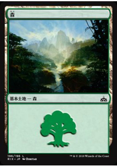 (日)森 / Forest【RIX】 No.196
