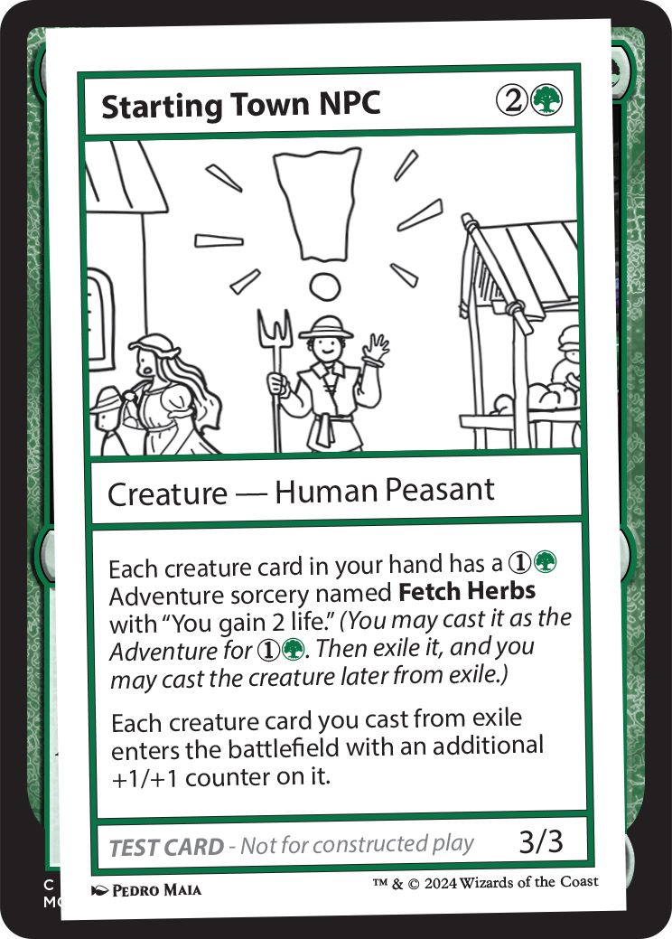 (英)Starting Town NPC【MB2-TEST】 No.347