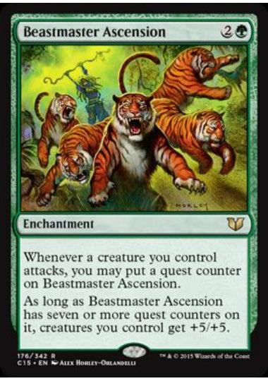 (英)獣使いの昇天 / Beastmaster Ascension【C15】 No.176