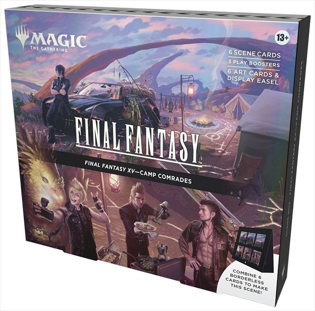 (英)『マジック：ザ・ギャザリング--FINAL FANTASY』 シーン・ボックス（FFXV キャンプの仲間たち） / Magic: The Gathering-FINAL FANTASY Scene Box（FFXV Camp Comrades）【BOX】 ※発送方法は「ゆうパック」を選択してください。