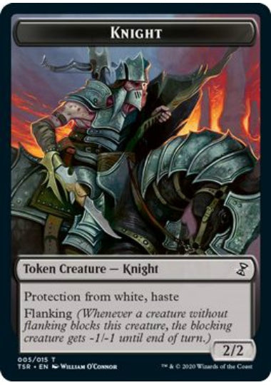 (英)騎士トークン / Knight Token【TSR-TOKEN】 No.005