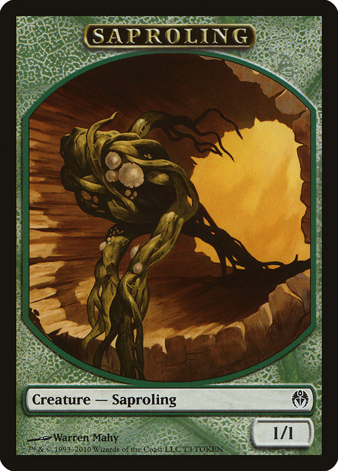 (英)苗木トークン / Saproling Token【PVSC-TOKEN】 No.003