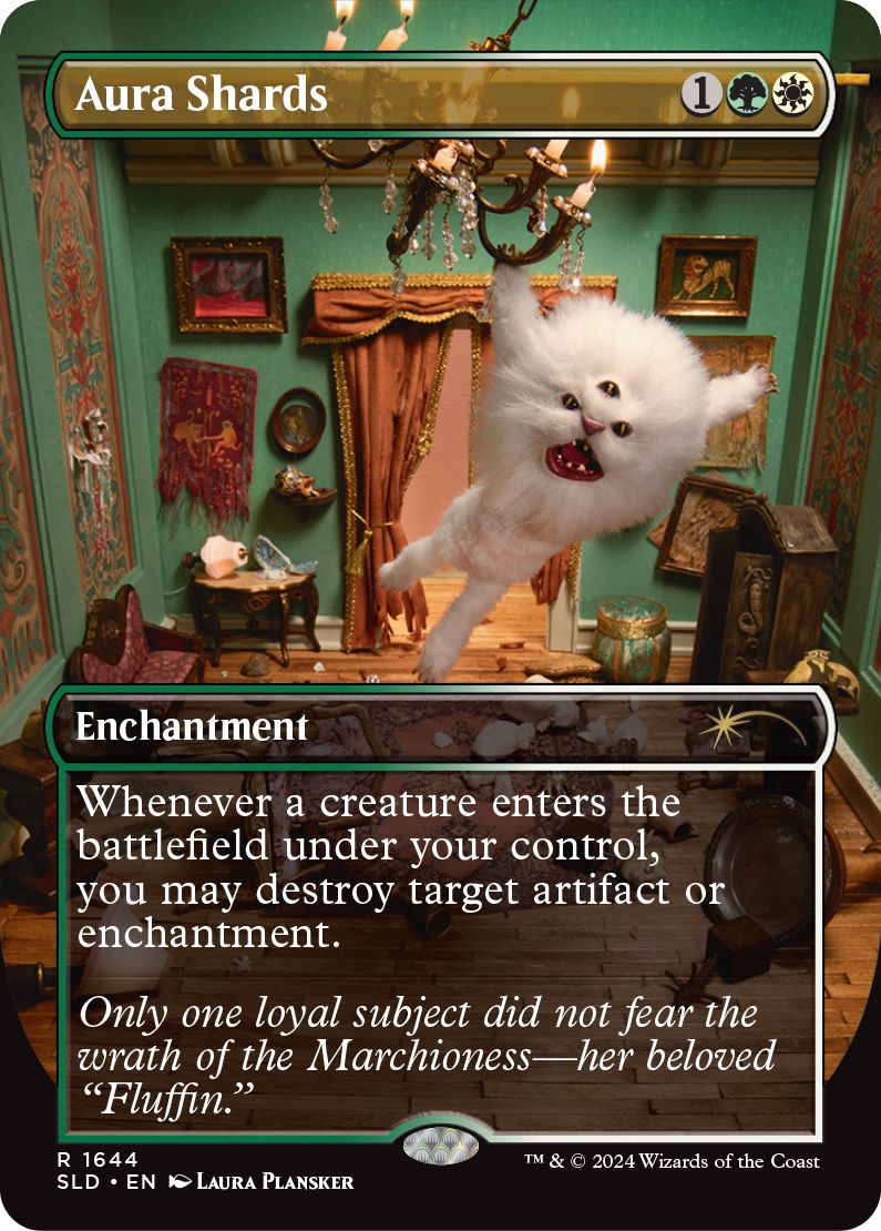 (英)【Foil】オーラの破片 / Aura Shards【SLD】Diabolical Dioramas No.1644
