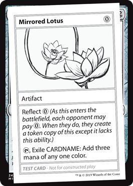(英)Mirrored Lotus【MB1-TEST】 後期版 No.107