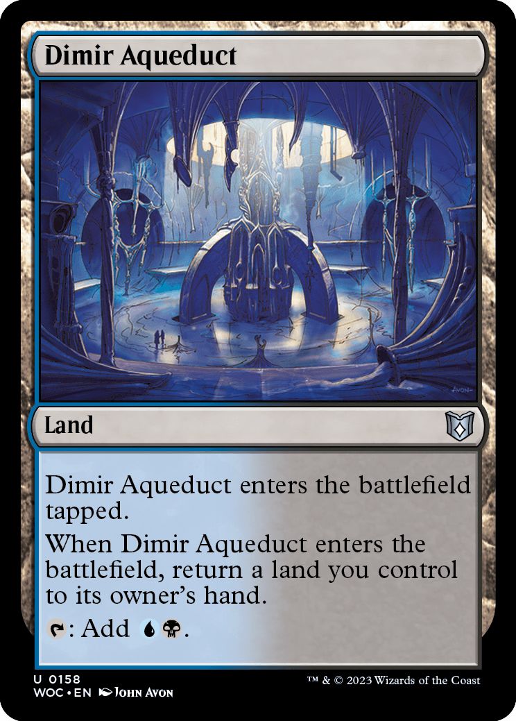 (英)ディミーアの水路 / Dimir Aqueduct【WOC】 No.158
