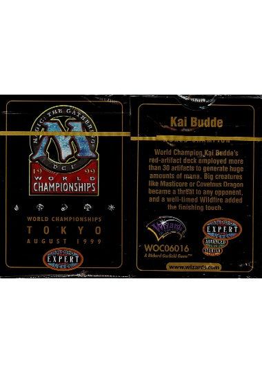 (英)World Championship Decks 1999 Kai Budde【BOX】 ※発送方法は「ゆうパック」を選択してください。