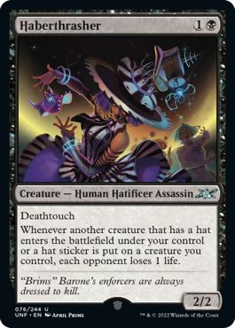 (英)【Foil】Haberthrasher【UNF】 No.076