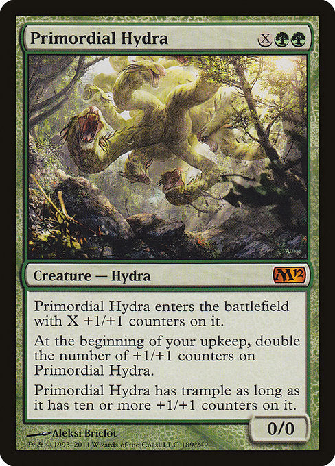 (英)【Foil】始源のハイドラ / Primordial Hydra【M12】 No.189