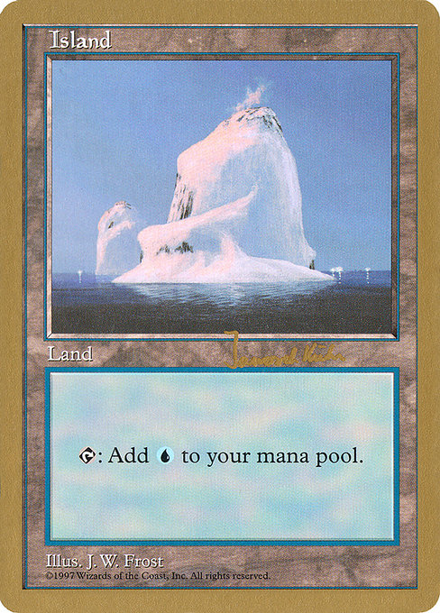 (英)島 / Island【WC97】 World Championship Decks 1997 Janosch Kuhn 金枠 No.101