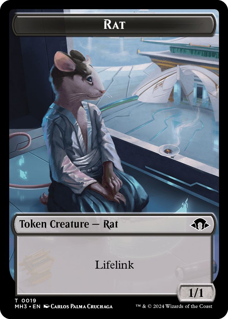 (英)ネズミトークン / Rat Token【MH3-TOKEN】 No.019
