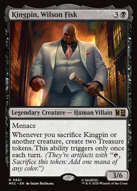 (英)キングピン、ウィルソン・フィスク / Kingpin, Wilson Fisk【MSC】 No.661