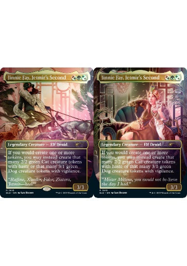 (英)【Foil】ジェトミアの情婦、ジニー・フェイ / Jinnie Fay, Jetmir's Second【SLD】Secret Lair Commander Deck: Raining Cats and Dogs No.1510