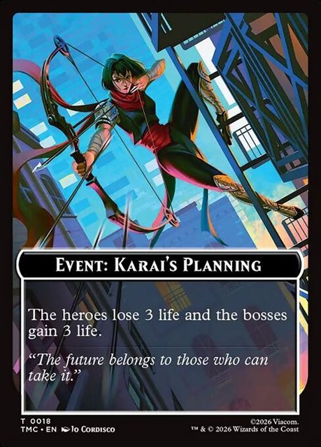 (英)Event: Karai's Planning 【TMC-TOKEN】 No.018