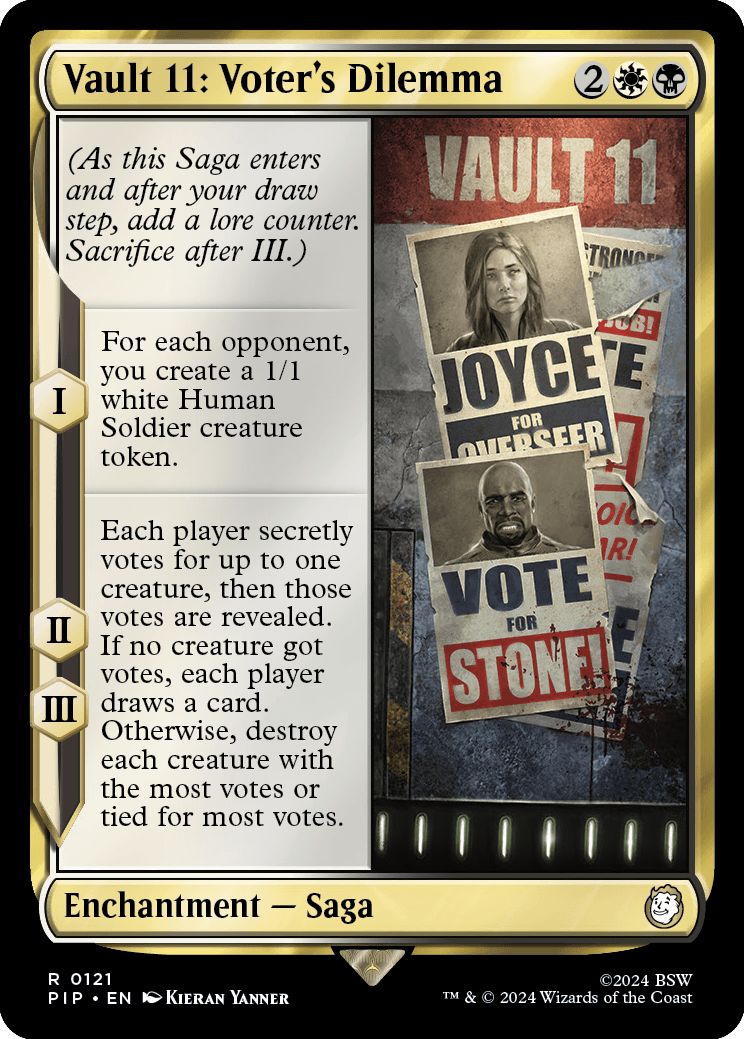 (英)Vault 11：投票者のジレンマ / Vault 11: Voter's Dilemma【PIP】 No.0121