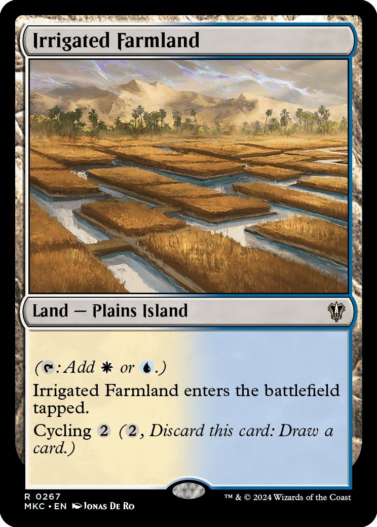 (英)灌漑農地 / Irrigated Farmland【MKC】 No.267
