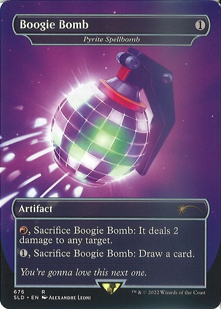 (英)Boogie Bomb[黄鉄の呪文爆弾 / Pyrite Spellbomb]【SLD】 Secret Lair x FORTNITE No.676
