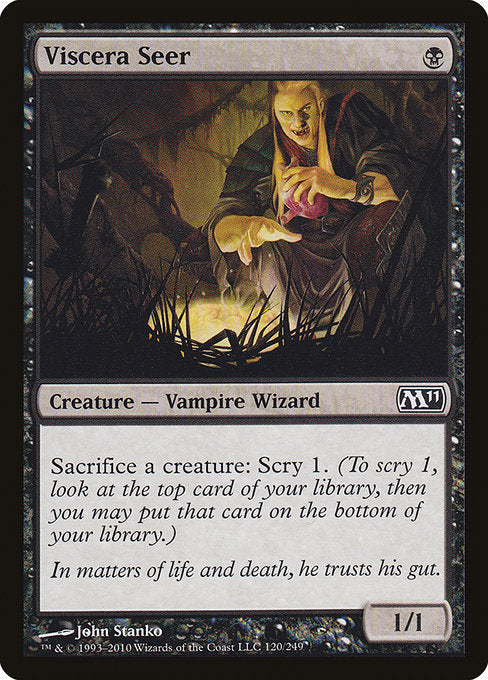 (英)【Foil】臓物の予見者 / Viscera Seer【M11】 No.120