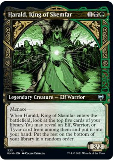 (英)スケムファーの王、ヘラルド / Harald, King of Skemfar ★ショーケース枠★ 【KHM】 No.323