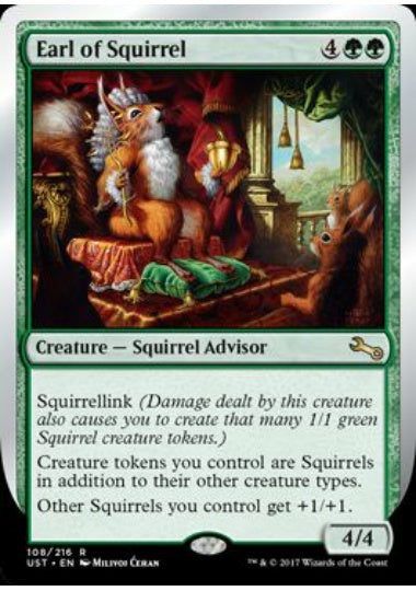 (英)Earl of Squirrel 【UST】 No.108