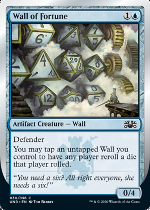 (英)Wall of Fortune 【UND】 No.030