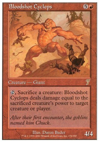 (英)血まなこのサイクロプス / Bloodshot Cyclops【7ED】 No.176
