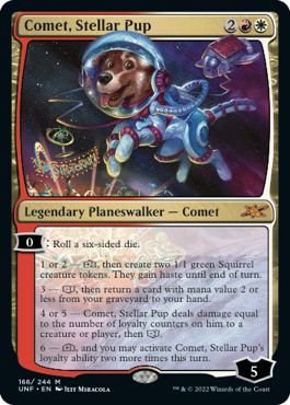 (英)【Foil】Comet, Stellar Pup【UNF】 No.166