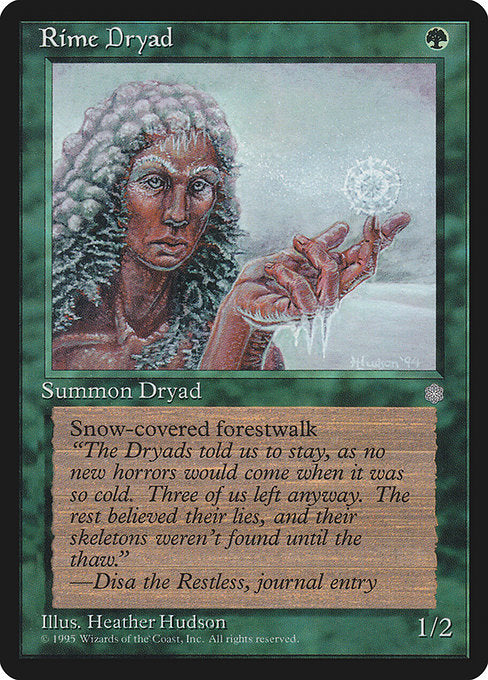 (英)Rime Dryad【ICE】 No.260