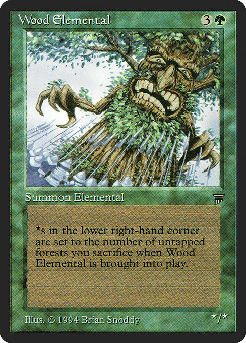 (英)Wood Elemental【LEG】 No.215