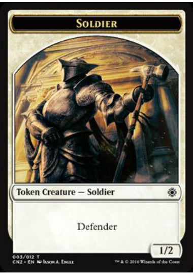 (英)兵士トークン / Soldier Token【CN2-TOKEN】 No.003