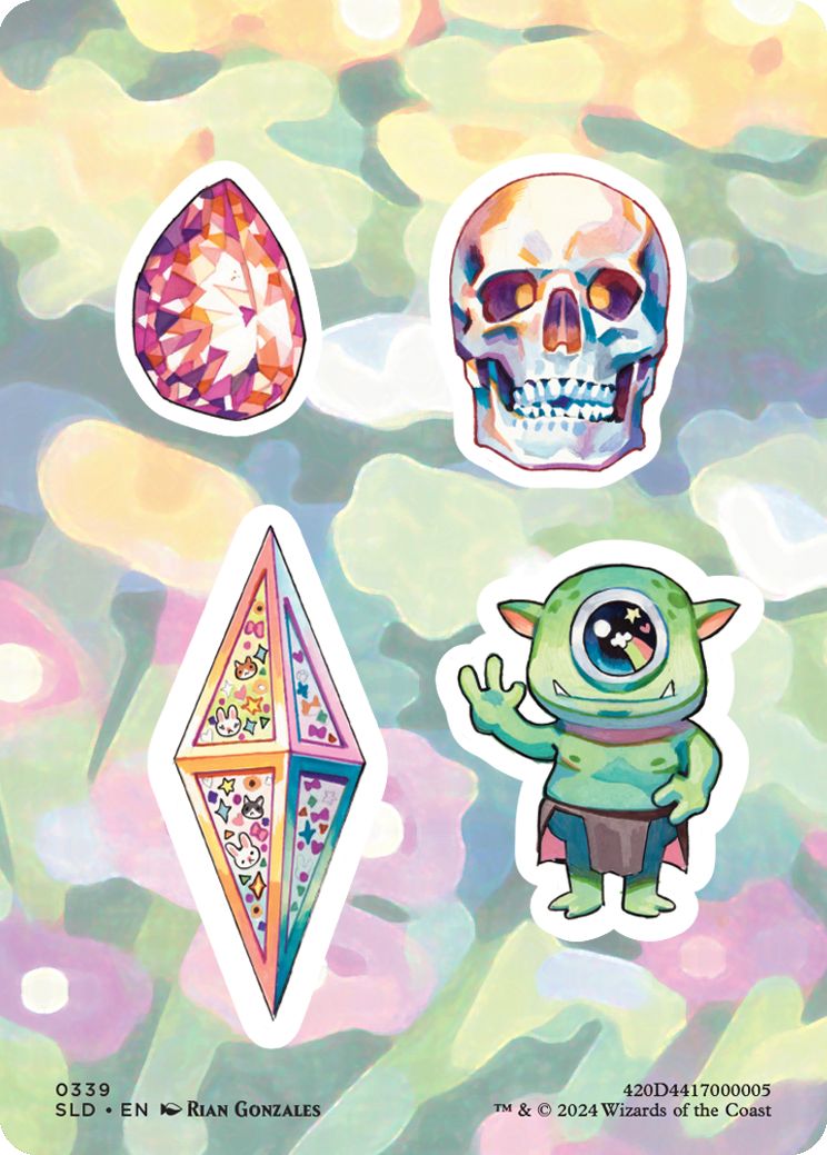 (英)Sticker Sheets【SLD-STICKER】 Pick 'em & Stick 'em No.339