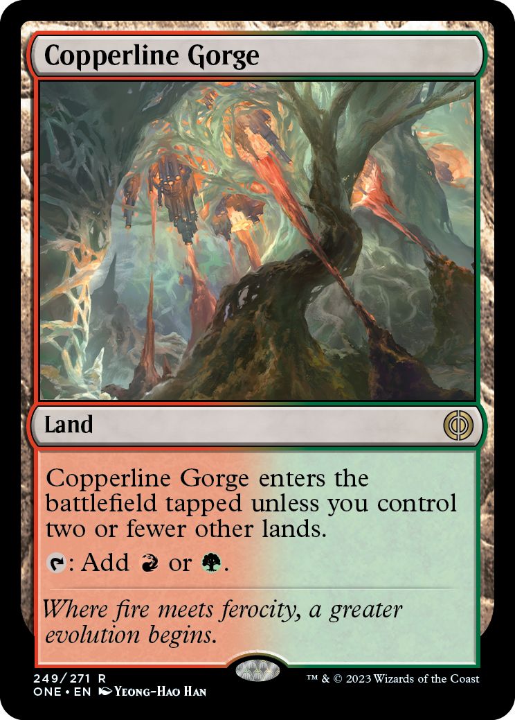 (英)【Foil】銅線の地溝 / Copperline Gorge【ONE】 No.249