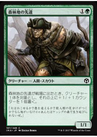 (日)【Foil】森林地の先達 / Timberland Guide【IMA】 No.187