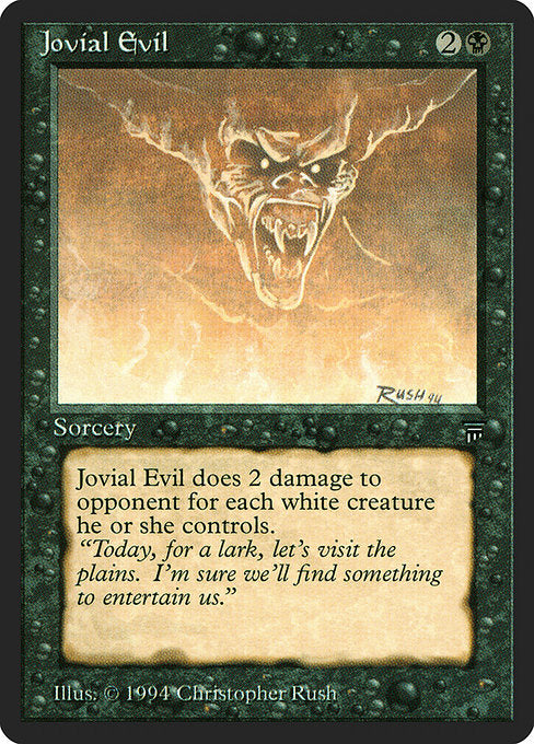 (英)Jovial Evil【LEG】 No.109