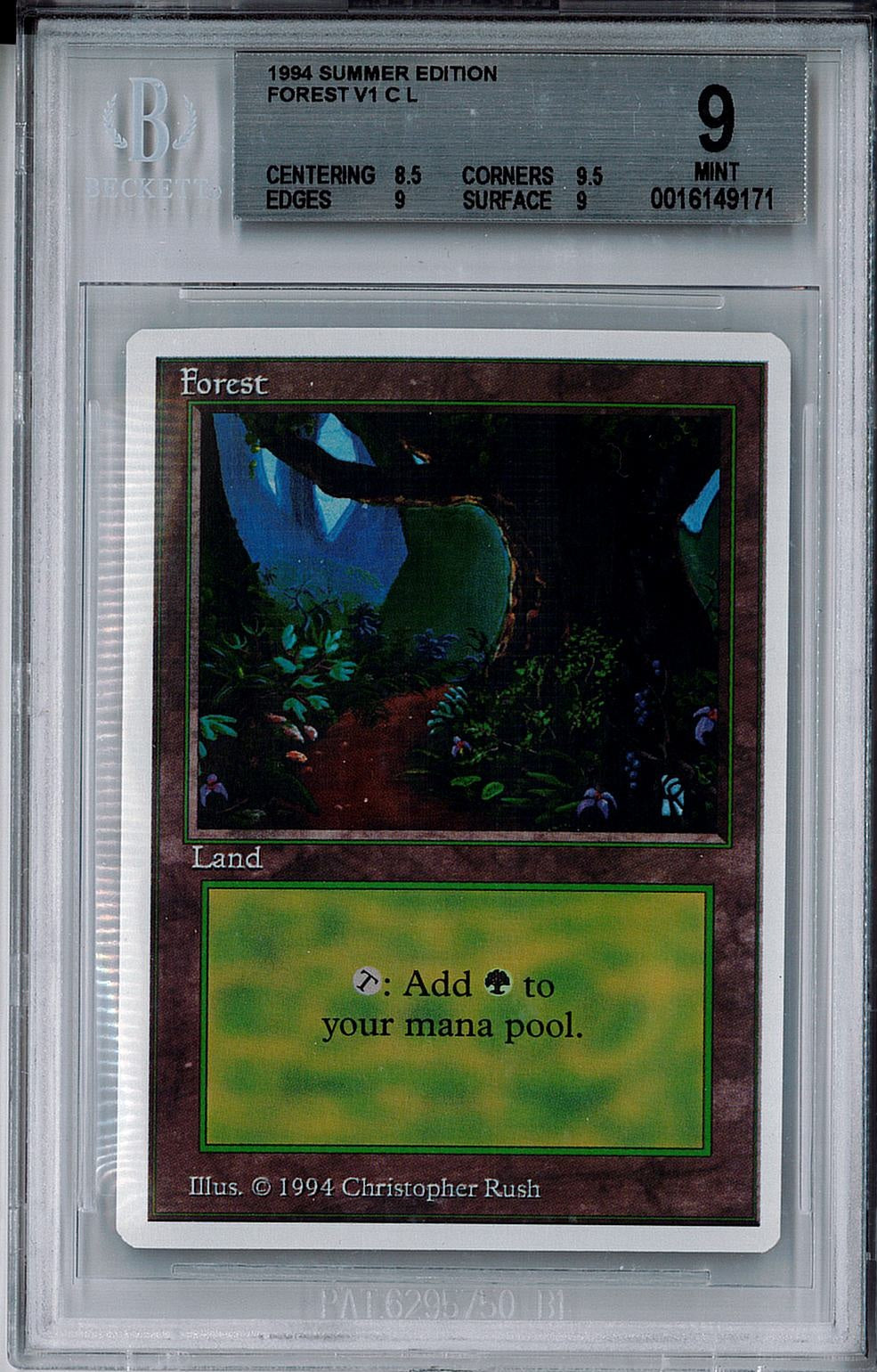 [鑑定品](英)森 / Forest【SUMMER】 BGS9 ID:0016149171 [委託販売品]