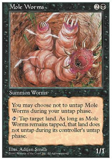 (英)穴掘り蟲 / Mole Worms【5ED】 No.179