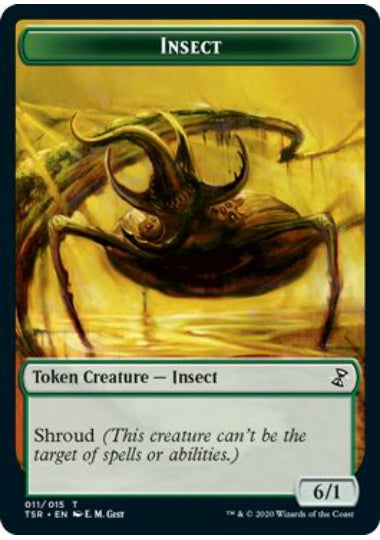 (英)昆虫トークン / Insect Token【TSR-TOKEN】 No.011