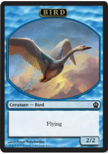 (英)鳥トークン / Bird Token【THS-TOKEN】 No.004