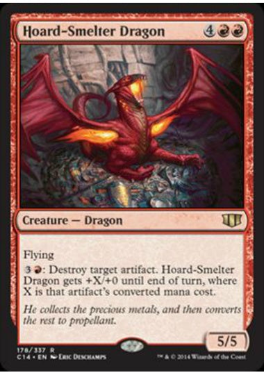 (英)蔵製錬のドラゴン / Hoard-Smelter Dragon【C14】 No.178