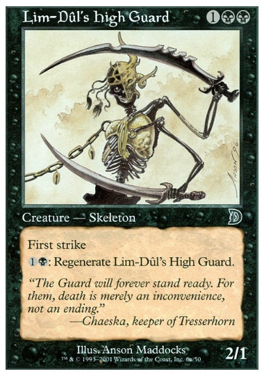 (英)Lim-Dul's High Guard【DM】 (黄色い鎧) No.006A