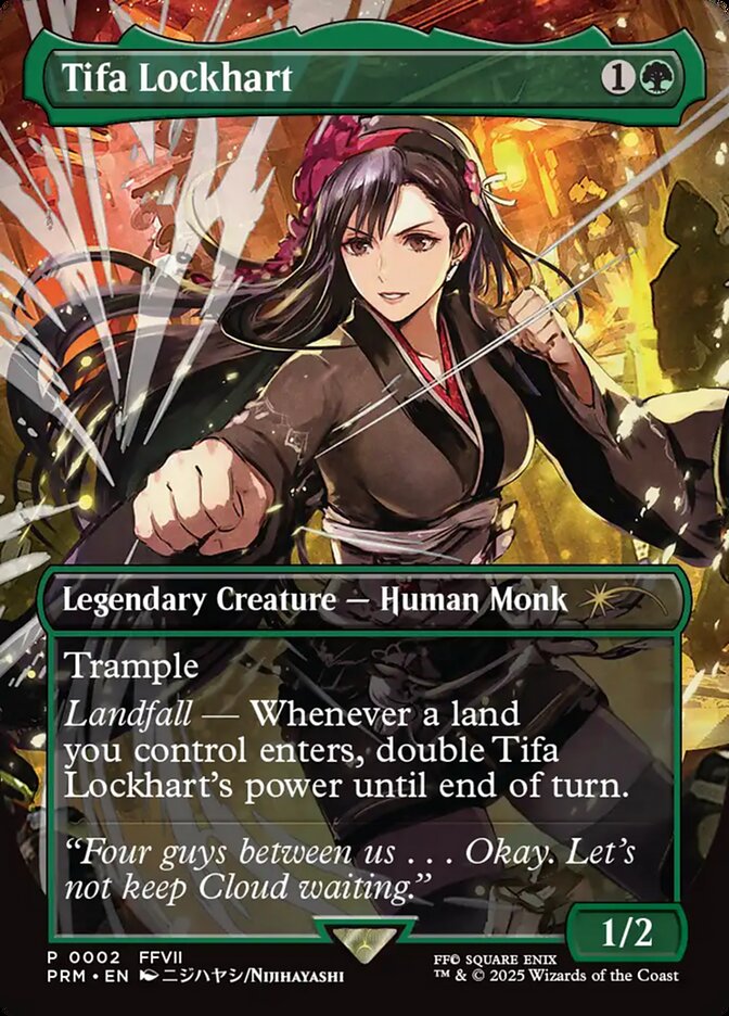 (英)【Foil】ティファ・ロックハート / Tifa Lockhart【PRM】MagicCon: Las Vegasプロモ No.095