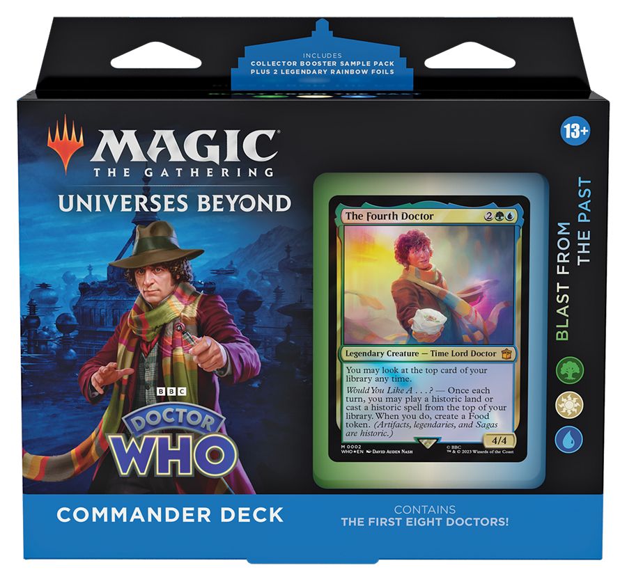 (英)ドクター・フー 統率者デッキ「過去からの来襲」 / Doctor Who Commander Deck "Blast from the Past"【BOX】 ※発送方法は「ゆうパック」を選択してください。