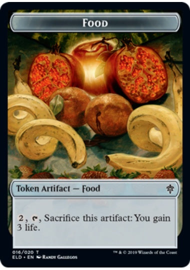 (英)食物トークン / Food Token【ELD-TOKEN】 No.016
