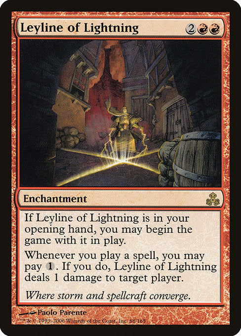 (英)稲妻の力線 / Leyline of Lightning【GPT】 No.068