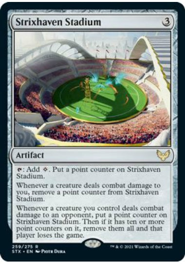 (英)【Foil】ストリクスヘイヴンの競技場 / Strixhaven Stadium【STX】 No.259