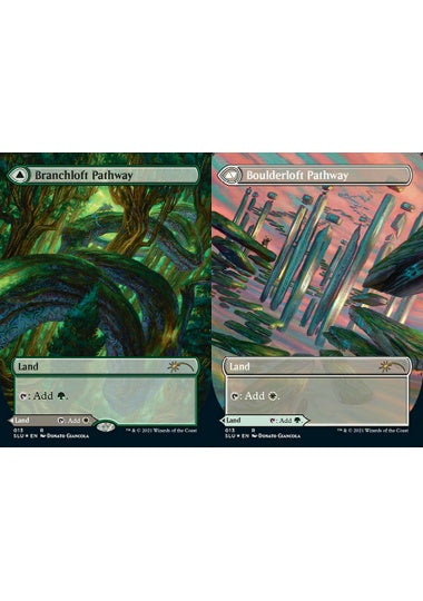 (英)【Foil】枝重なる小道 / Branchloft Pathway - 石重なる小道 / Boulderloft Pathway【SLU】Hidden Pathways No.013